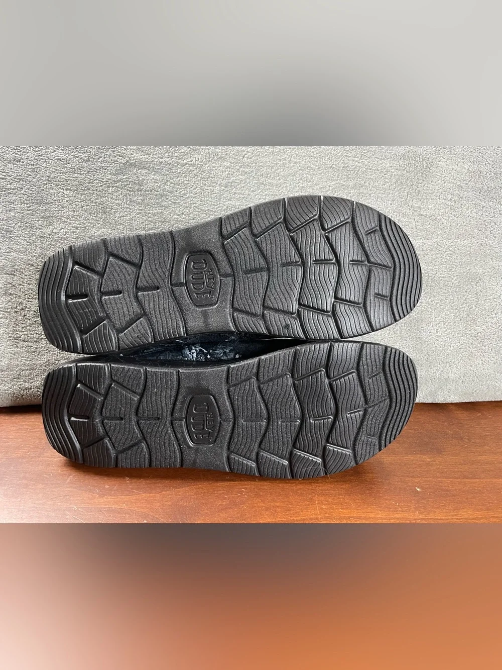 Hey Dude Jelly Roll Wally Comf Slip Limited Edition Black Camo Mens 13 Loafers